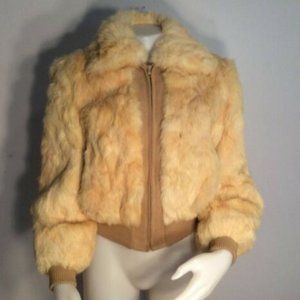 DINO RICCO RABBIT FUR WOMENS JACKET